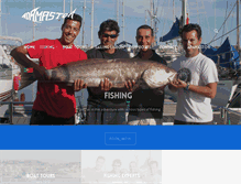 Tablet Screenshot of cascaisfishing.com